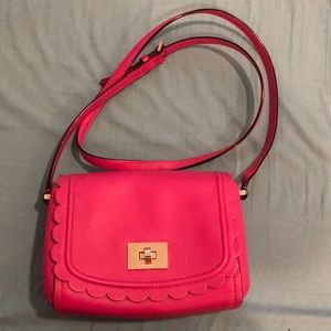 Authentic Kate Spade hot pink crossbody bag